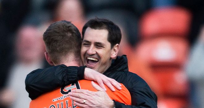 Jackie McNamara: Relieved to get Ross County monkey off his back