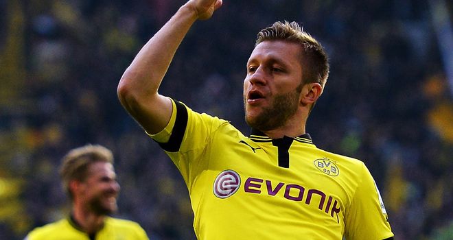 Jakub Blaszczykowski converted the winner for Dortmund