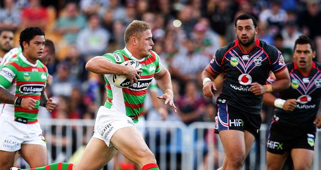 George Burgess' performances for South Sydney have impressed England coach Steve McNamara