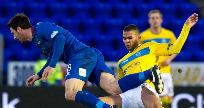 Mehdi Abeid: Brings down Ross Draper in the 0-0 draw at Inverness