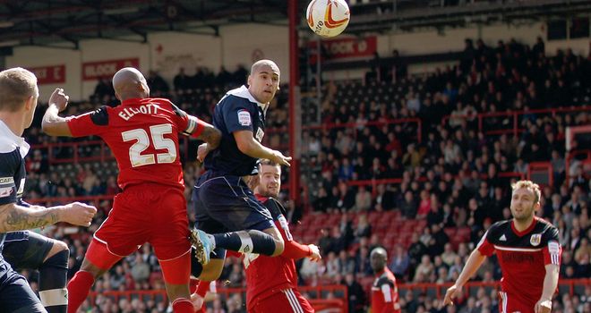 James Vaughan: In-form Terrier bagged a hat-trick to ease relegation fears