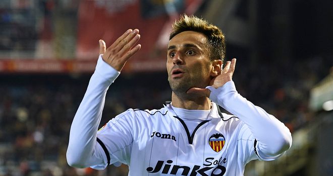 Jonas: Sealed a late win for Valencia