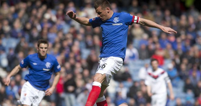 Rangers captain Lee McCulloch put the hosts ahead early on