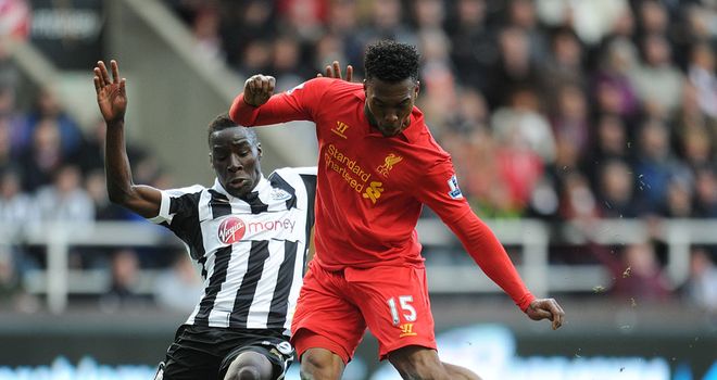 Daniel Sturridge in action against Newcastle last season