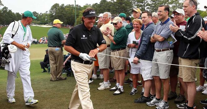 Phil Mickelson: Failed to break 70 for only the fifth time at Augusta