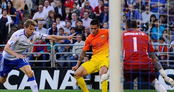 Tello nets Barcelona's third