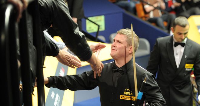 Robert Milkins: Sealed a 10-8 victory over Neil Robertson