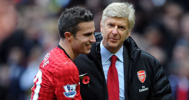 Robin van Persie: Arsene Wenger wants respect for former Arsenal striker