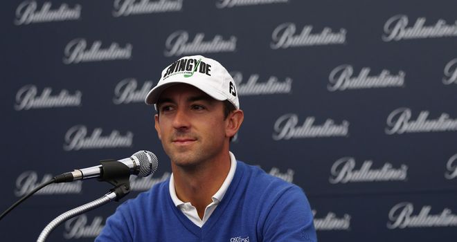 Wade Ormsby: Speaking to the press after his second round