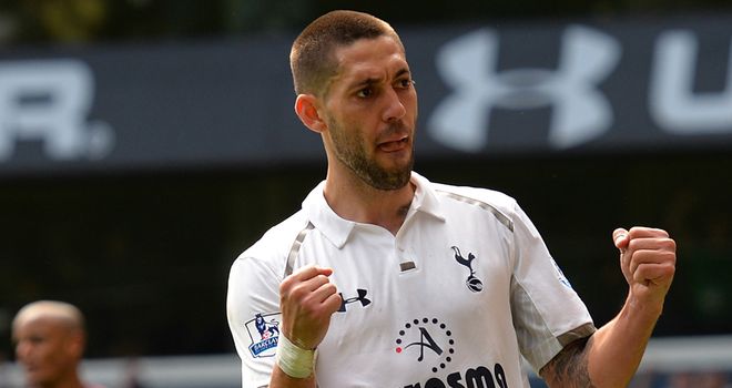 Clint Dempsey started the Tottenham comeback with an equalising goal
