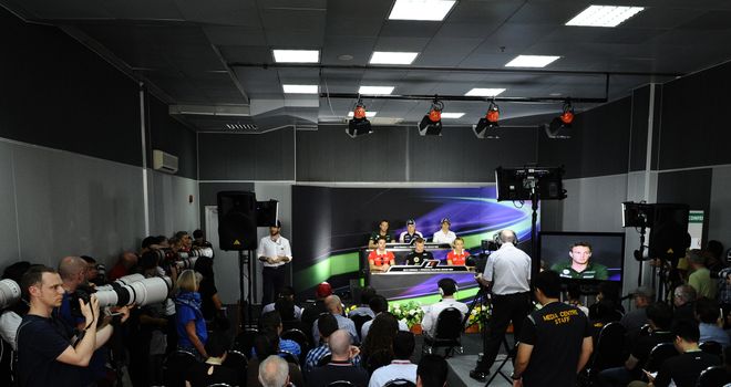 You can see both press conference on Sky Sports F1