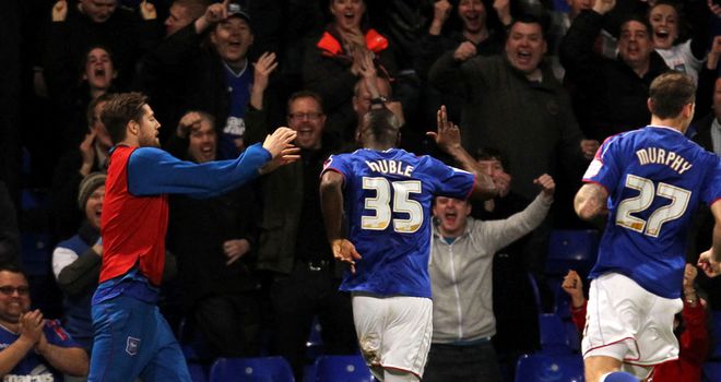 Frank Nouble: At the double for struggling Ipswich to sink Palace