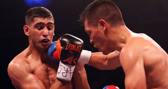 Amir Khan: British fighter outpointed Julio Diaz in Sheffield