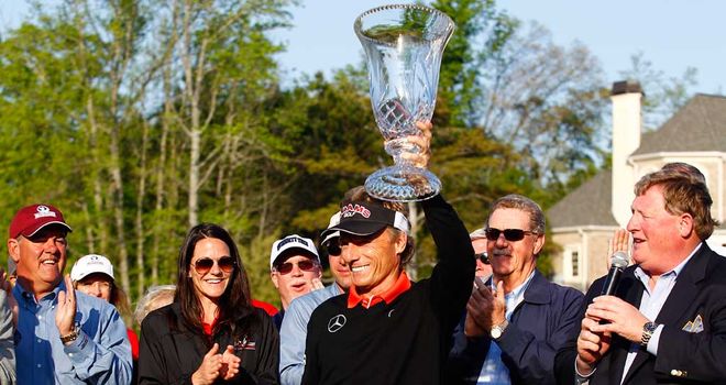 Bernhard Langer: In-form German lifts another trophy