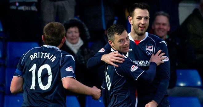 Ivan Sproule: Fouled in incident which saw Barry Douglas sent off