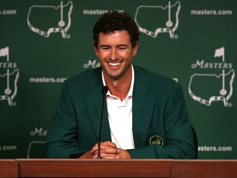 Adam Scott: Trying to keep his feet on the ground