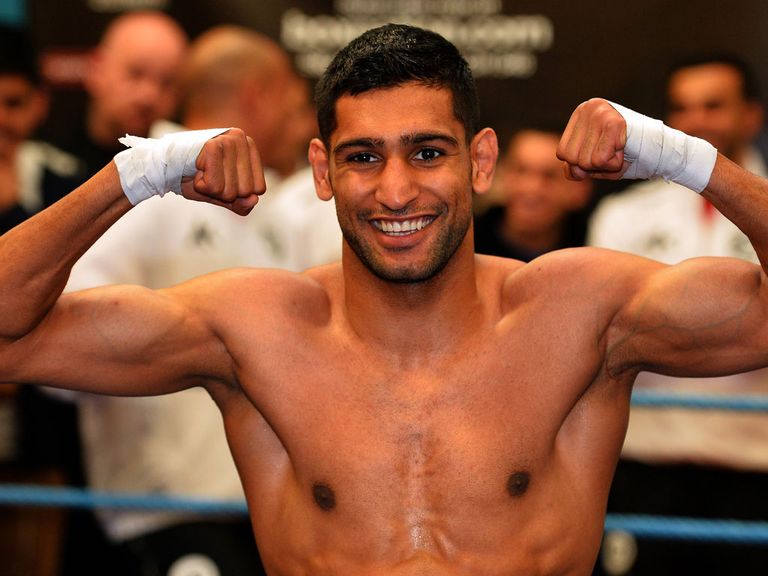 Amir Khan: Close to sealing a fight with Floyd Mayweather