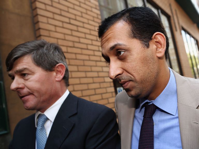 Simon Crisford with Mohammed Al Zarooni at the BHA