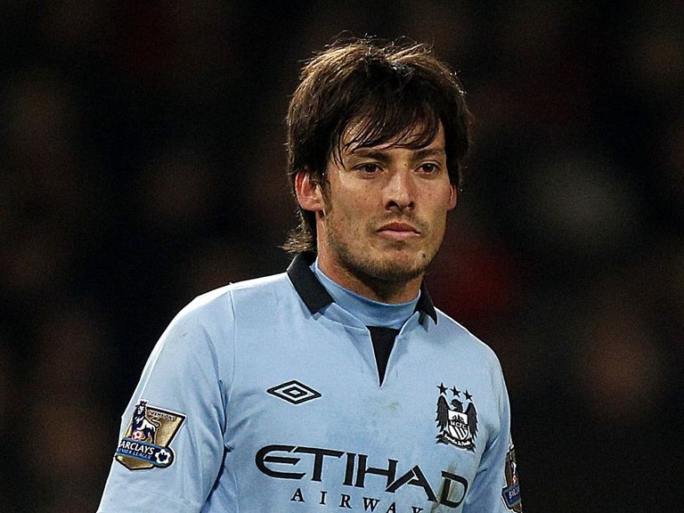 David Silva: Had to be withdrawn at Old Trafford