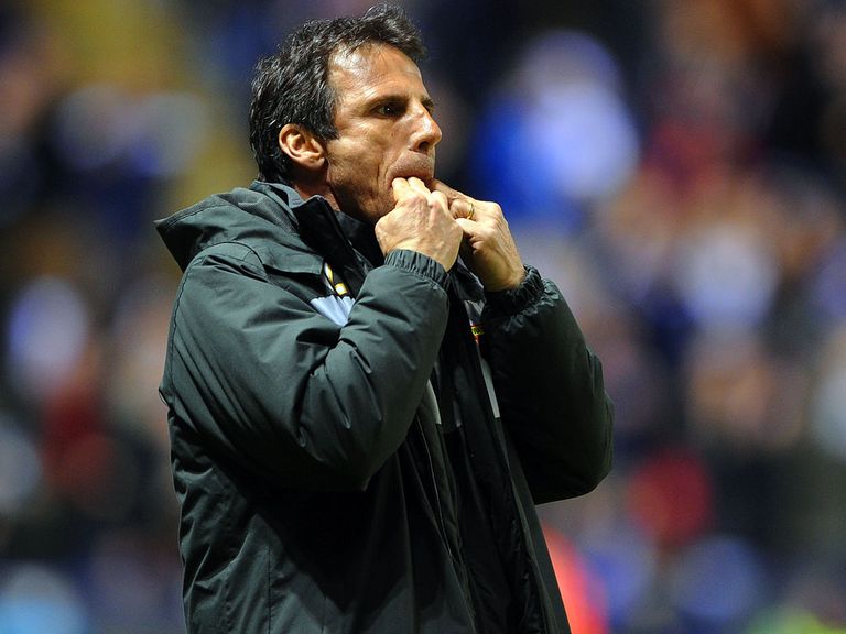Gianfranco Zola: Watford boss sought the advice of Pep Guardiola