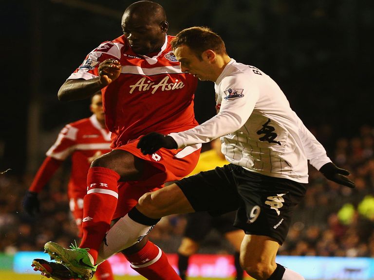 Christopher Samba: Struggled against Fulham on Monday night