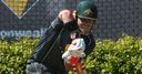 Warner charged after outburst