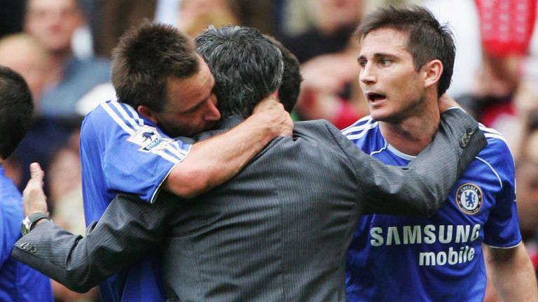 John Terry's career really took off during Mourinho's first spell at Chelsea