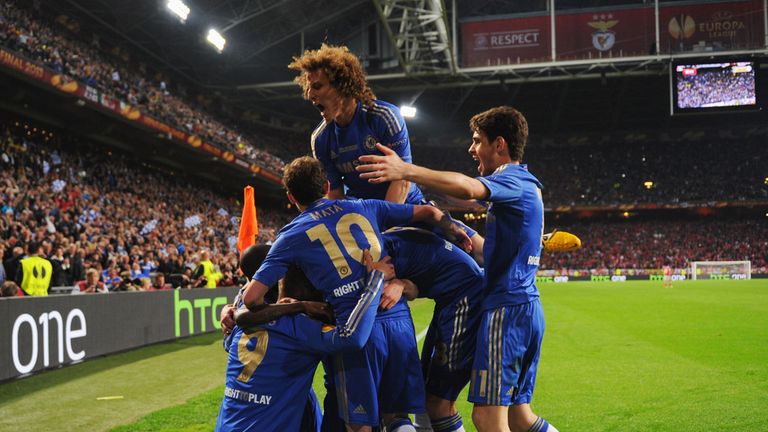 Chelsea: Celebrate goal in Amsterdam