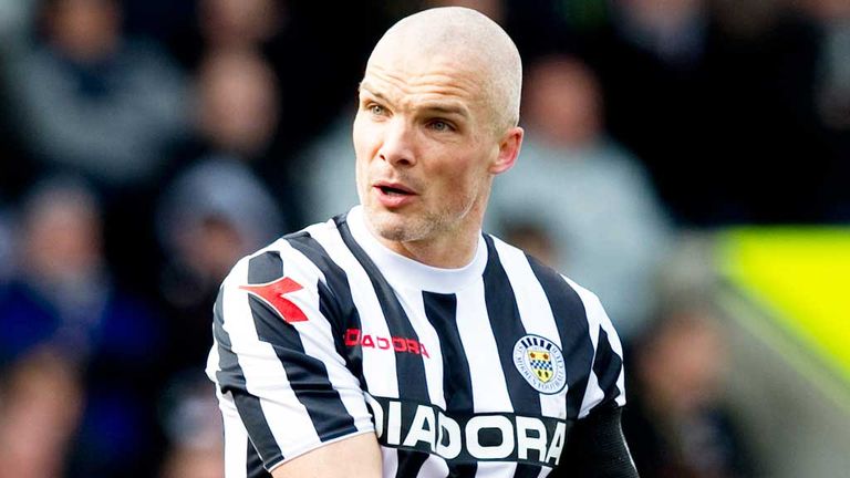 Jim Goodwin: The Buddies skipper missed last week's 3-0 defeat at Hearts
