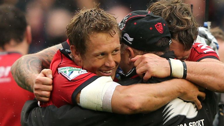 Jonny Wilkinson achieved back-to-back European Cups with Toulon in 2013 and 2014