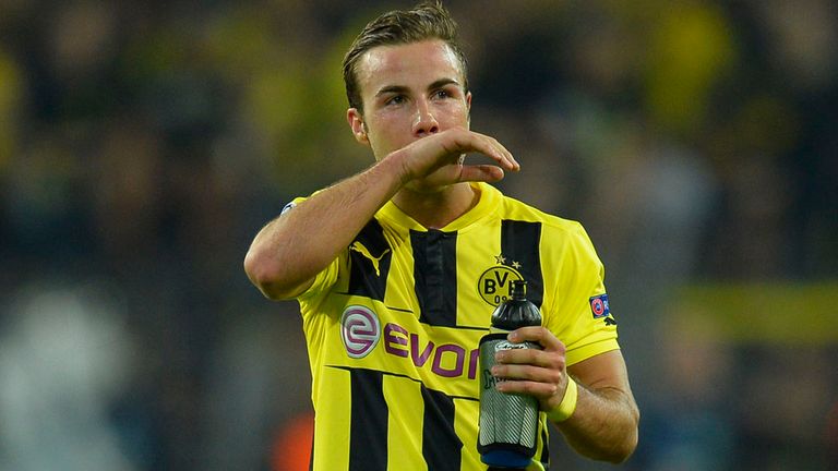 Mario Gotze: Will miss showpiece Wembley final against Bayern Munich