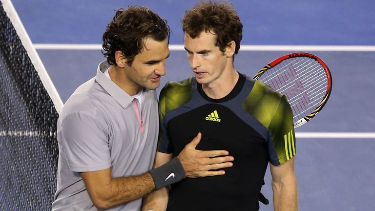 Roger Federer says Andy Murray is one of the fittest men on the tour
