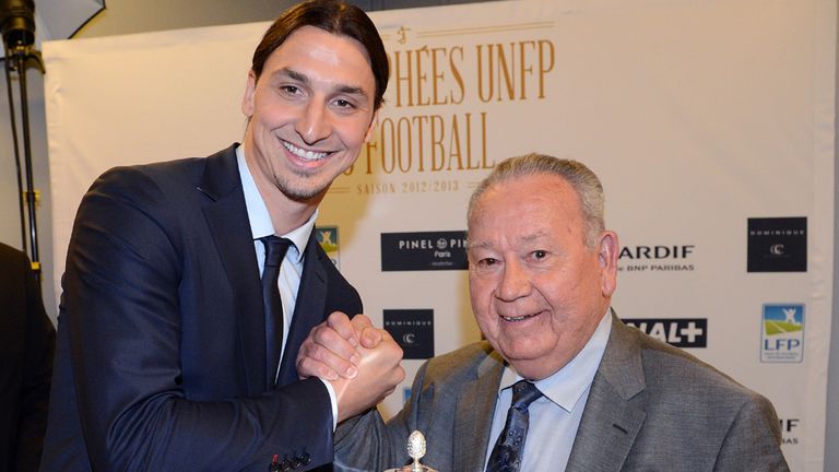 Zlatan Ibrahimovic: Player of the year in Ligue 1