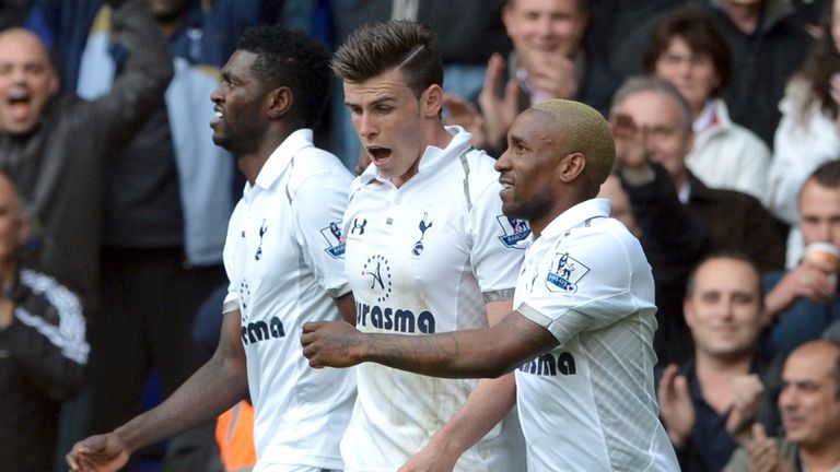 Gareth Bale: Celebrates his winner against Southampton