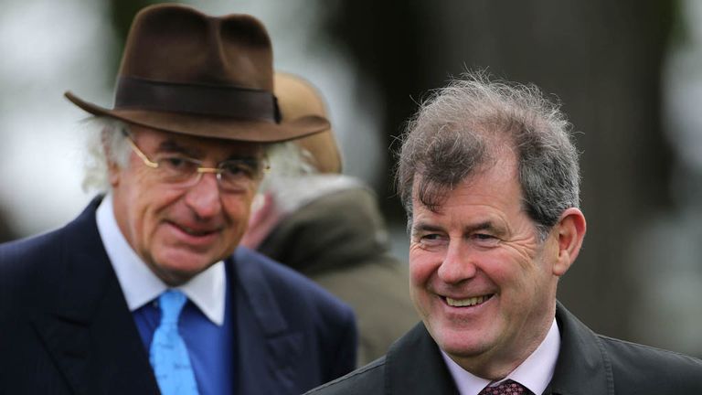 J P McManus (r): Has bought Fayette County