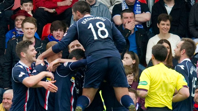 Ross County: Celebrate the only goal of the Highlands derby