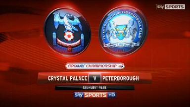 Crystal Palace 3-2 Peterborough