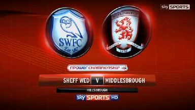 Sheffield Wednesday 2-0 Middlesbrough