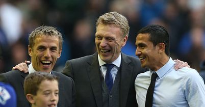 Moyes backing Nev the coach