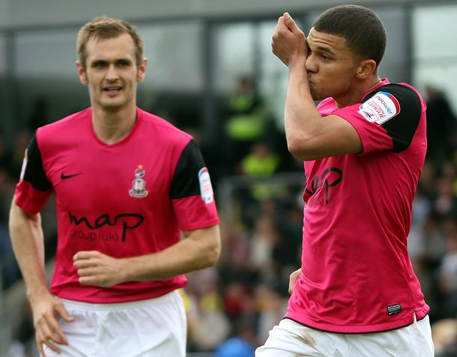 James Hanson & Nahki Wells: Celebrate at the Pirelli Stadium