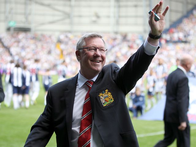 Sir Alex Ferguson: Signed off after a remarkable 5-5 draw