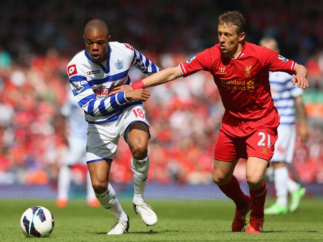 Loic Remy competes with Lucas