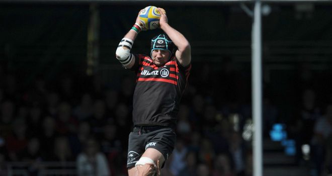 Saracens use their line-out to good effect