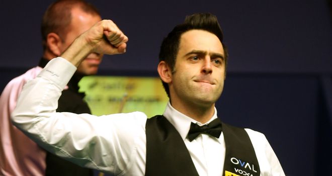 Ronnie O'Sullivan: undecided on defending his Crucible crown