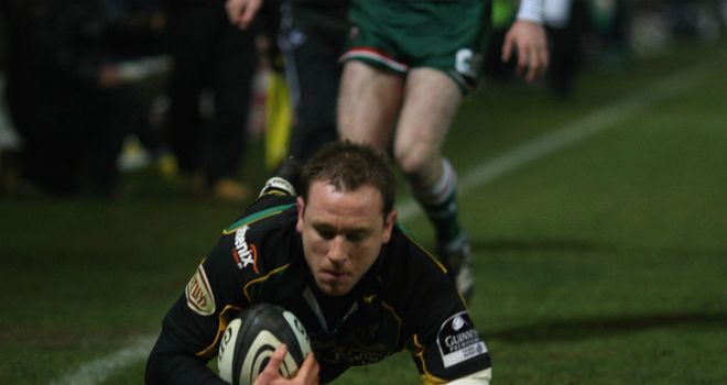 Paul Diggin: Has scored 62 tries in 148 appearances for Northampton
