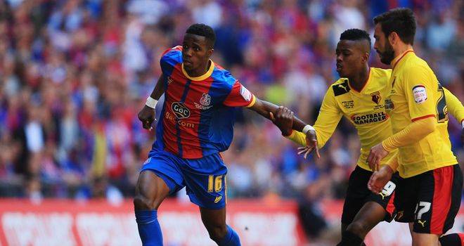 Wilfried Zaha: Crystal Palace may try to bring the winger back on loan from his new club Manchester United
