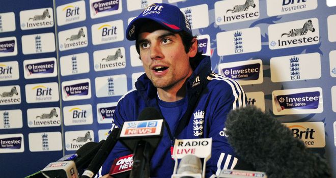 Alastair Cook: Will lead England during the two-Test series against New Zealand