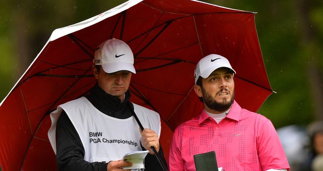 Francesco Molinari: made light of difficult conditions at Wentworth