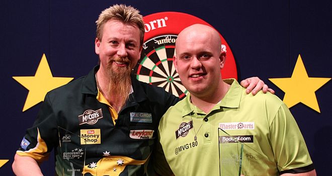 Michael van Gerwen: Bagged the European Open
