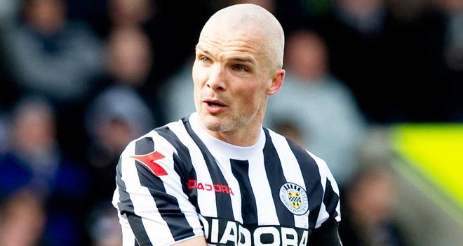 Jim Goodwin: The Buddies skipper missed last week's 3-0 defeat at Hearts